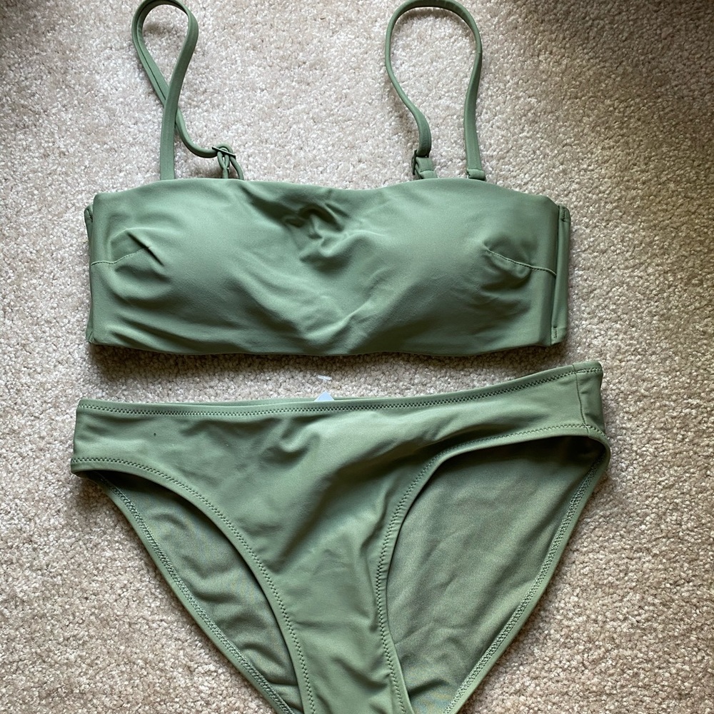 Aerie Green Bikini Set
